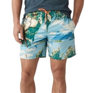 Rodd & Gunn Triton Peak Swim Short Trunks Men's Size Large